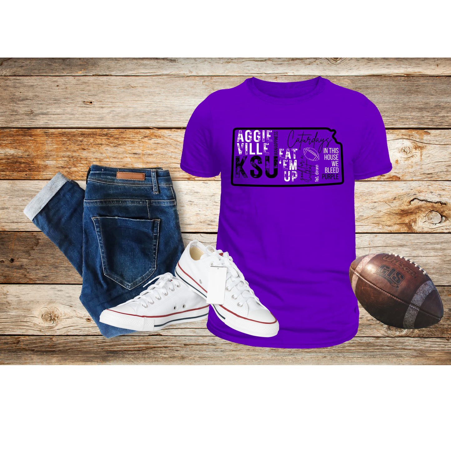 Wildcat Collage Shirt