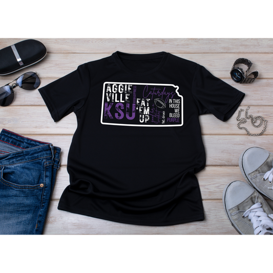 Wildcat Collage Shirt