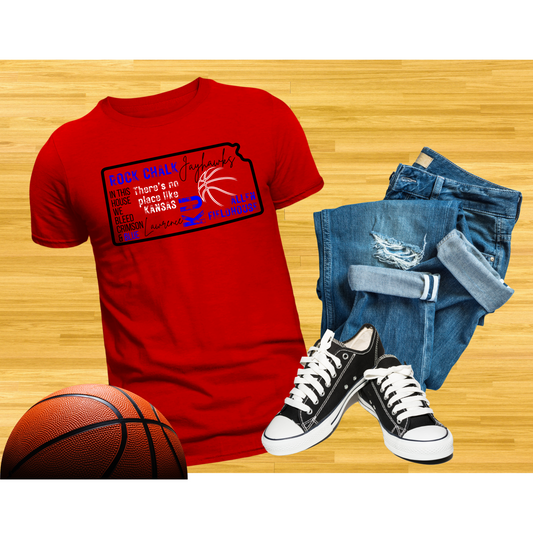 Jayhawk Collage Shirt