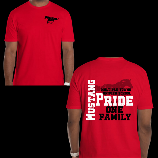 "One Family" Mustang Pride Shirt
